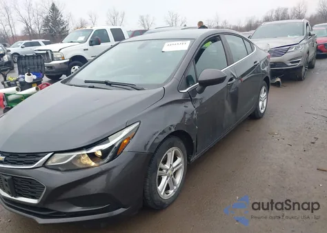 2017 Chevrolet Cruze Lt Auto из США, поврежденный, VIN 1G1BE5SM2H7178558